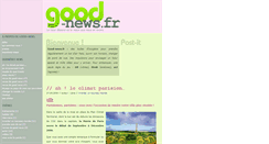 Desktop Screenshot of good-news.fr