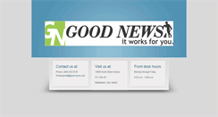 Desktop Screenshot of good-news.com