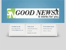 Tablet Screenshot of good-news.com